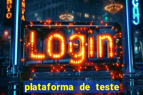 plataforma de teste pg demo